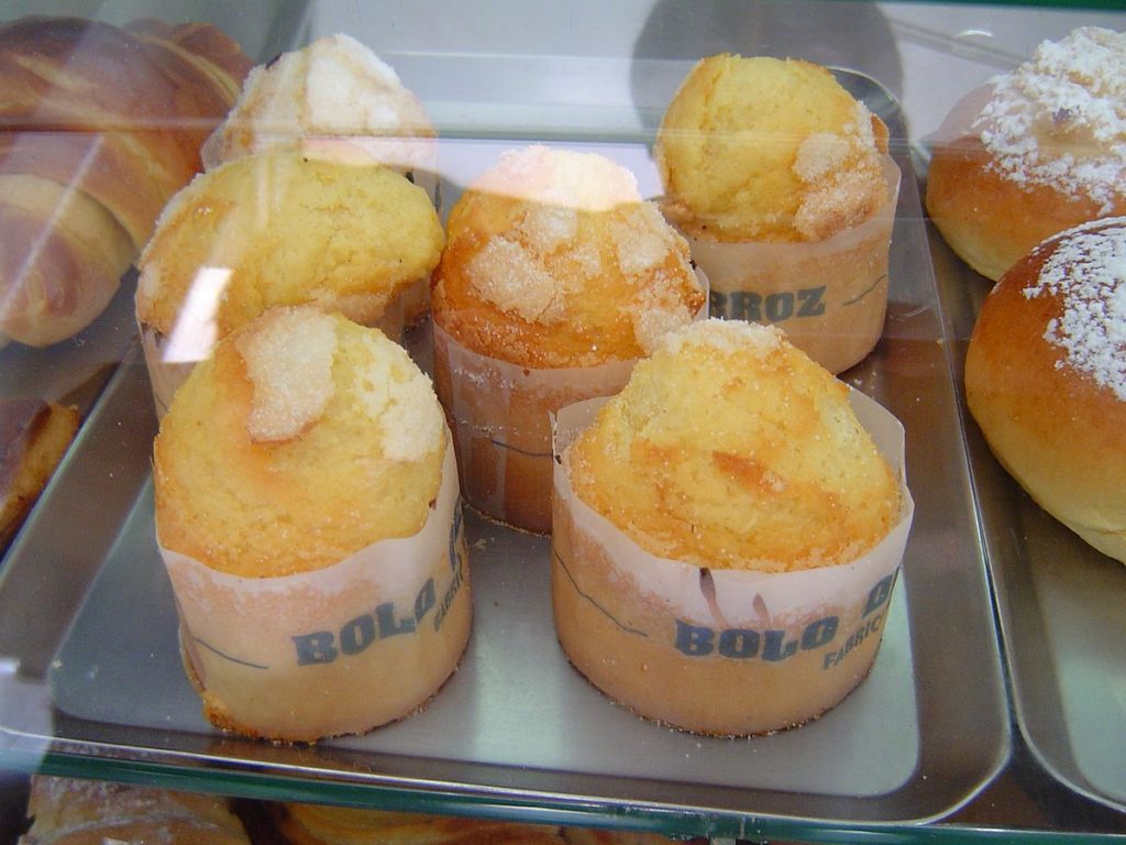 bánh ngọt Bolo de arroz bồ đào nha