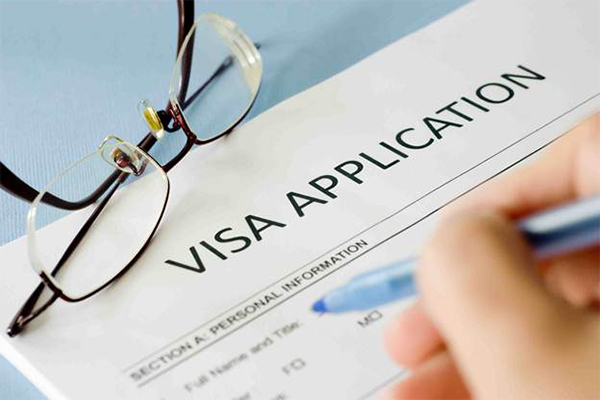 đơn xin cấp visa