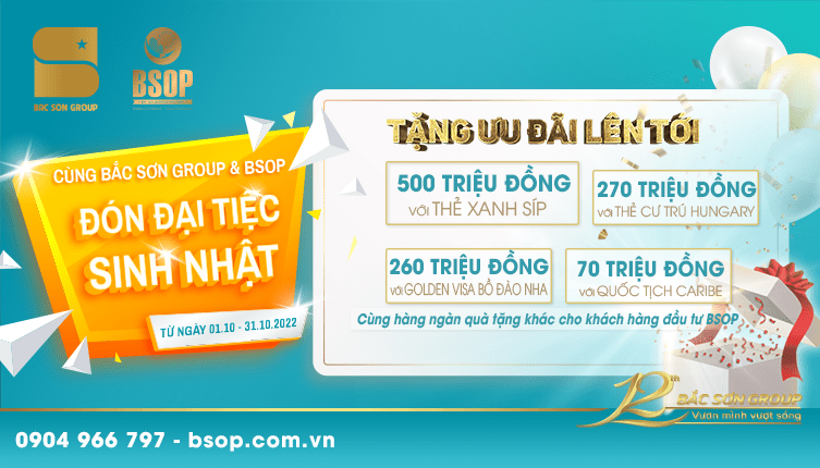 tháng "vàng" sinh nhật BSOP 1