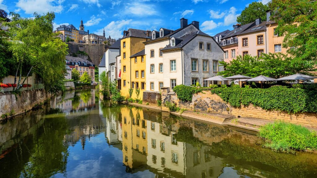 vị trí địa lý Luxembourg 
